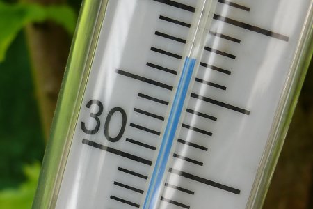 Abbildung eines Thermometers 
